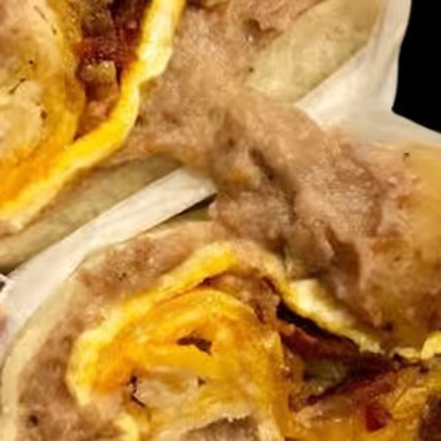 Tex-Mex Breakfast Burrito.