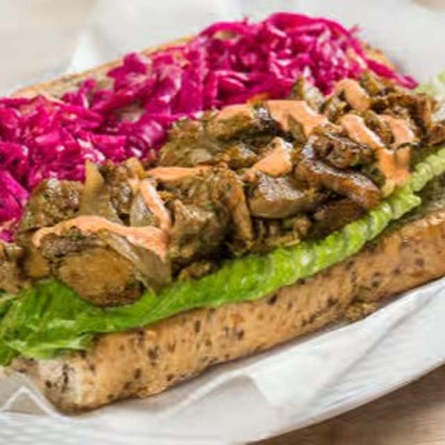 Vegan Jerk Seitan Side.