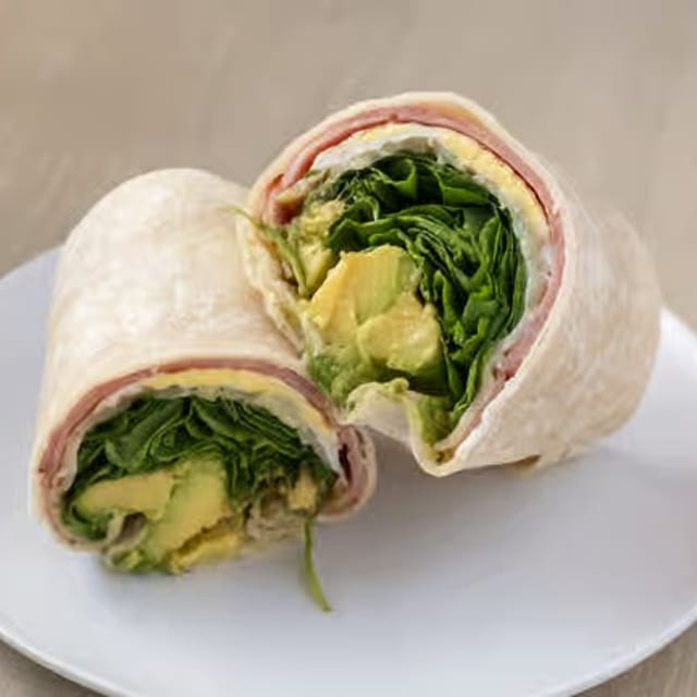 Two Fresh Organic Eggs Wrap.