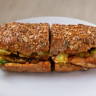 Catering Grilled BBQ Tofu Sandwich