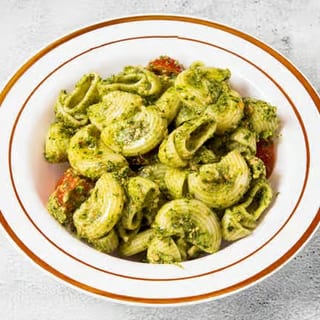 Gluten-Free Pesto Pasta Salad