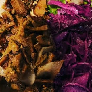 Catering Jerked Seitan Sandwich
