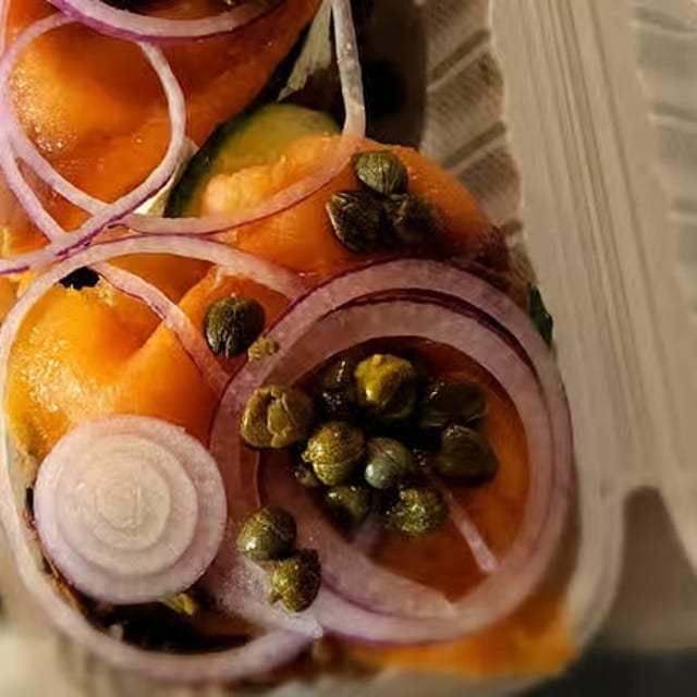 The Standard Lox Bagel.
